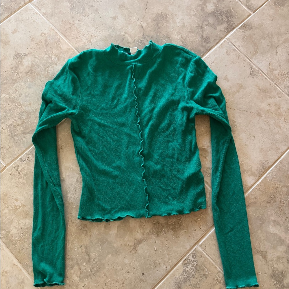 HYFVE Teal Long Sleeve Top